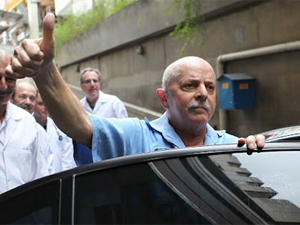 Lula deixa Hospital Sírio-Libanês após tratamento de pneumonia (Foto: Ricardo Stuckert/Divulgação/Inst. Lula)