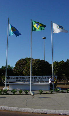 Fachada da Academia da Polícia Federal, em Brasília (Foto: Arquivo Pessoal)