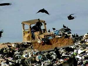 Justiça determinou acabar com o lixão (Foto: Reprodução/TV Integração)