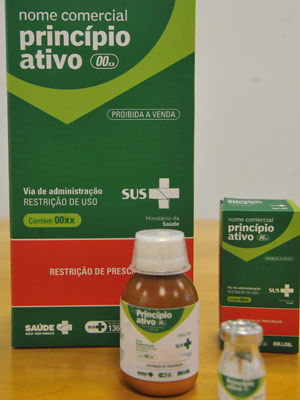 Novas embalagens de medicamentos do SUS terão as cores da bandeira nacional (Foto: Valter Campanato/ABr)