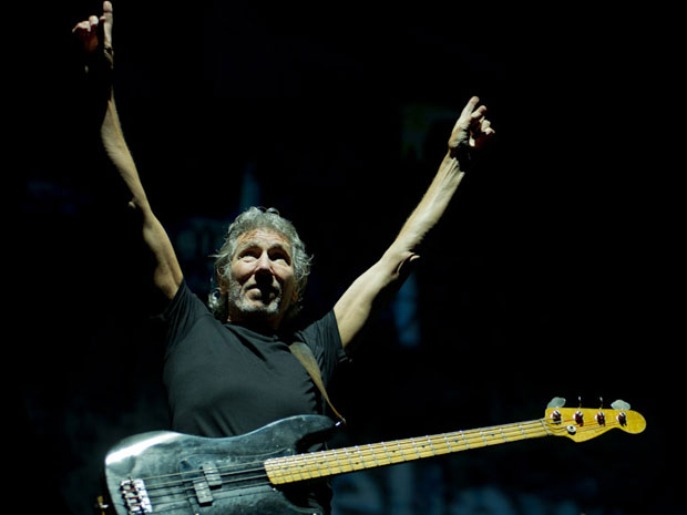 Ex-líder do Pink Floyd abre o show em São Paulo (Foto: Flavio Morais/G1)