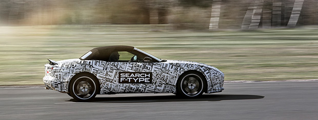 Totalmente novo, Jaguar F-Type já roda em testes  (Foto: Divulgação)