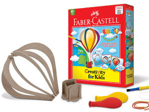 Faber Castell está lançando o Balão Volta ao Mundo (Foto: Divulgação)