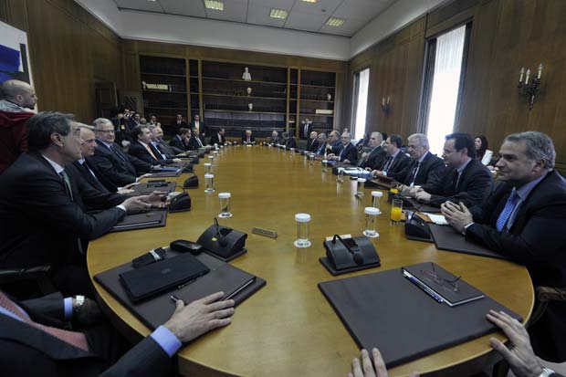 Gabinete grego reúne-se nesta quarta-feira (11) em Atenas. (Foto: AFP)