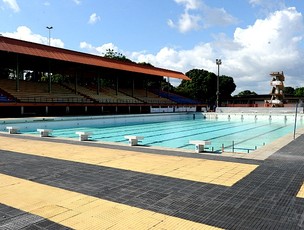 Parque aquático da Vila Olímpica de Manaus (Foto: Roberto Carlos / Agecom)
