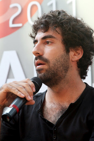Produtor Rafael Salazar durante o Paulínia Festival 2011 (Foto: Daniel Nascimento/ Divulgação) - rubi1