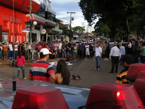 Polícia investiga suspeita de ligação entre  morte de PM e morte de jornalista em MS (Foto: Edmondo Tazza/Mercosul News)