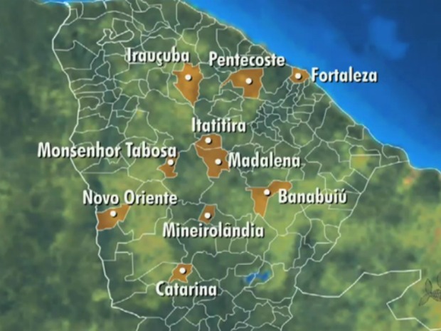 Dez cidades do Ceará tiveram bancos assaltados em 2012. Em Fortaleza foram três assaltos. (Foto: TV Verdes Mares/Reprodução)