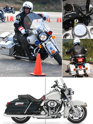 Veja detalhes da Harley-Davidson que será usada pela polícia de SP (Rafael Miotto/ G1)