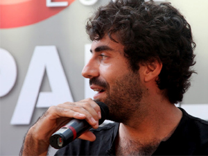 Produtor Rafael Salazar durante o Paulínia Festival 2011 (Foto: Daniel Nascimento/ Divulgação) - saaa