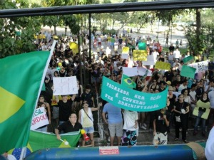 marcha (Foto: ceará, fortaleza, marcha contra corrupção)