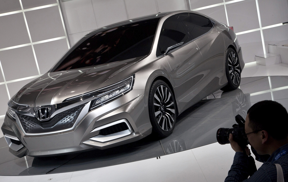 Novo automóvel da Honda, o conceito C faz sua estreia no Salão de Pequim 2012