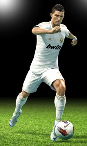 Cristiano Ronaldo em versão virtual para 'Pro Evolution Soccer 2013' (Foto: Divulgação)