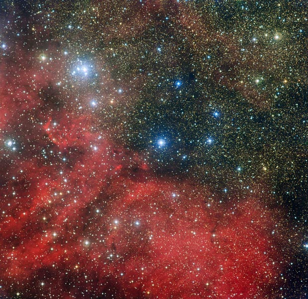 Aglomerado estelar NGC 6604 (Foto: ESO)