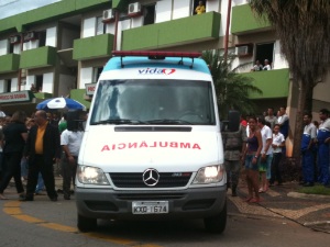 ambulância Pedro (Foto: Versanna Carvalho/ G1)