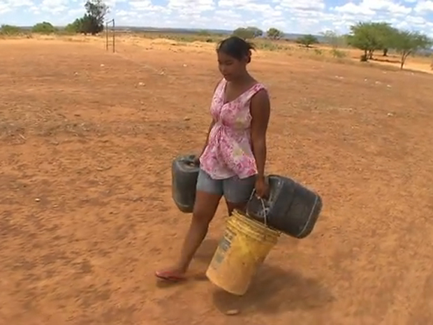 Seca e falta de chuvas prejudica pequenos produtores de Irecê (Reprodução/TV Bahia)