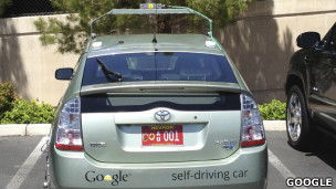 Veículo sem motorista é o 'carro do futuro', segundo uma autoridade em Nevada (Foto: Da BBC)
