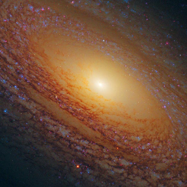 Galáxia NGC 2841 (Foto: Nasa/Divulgação)