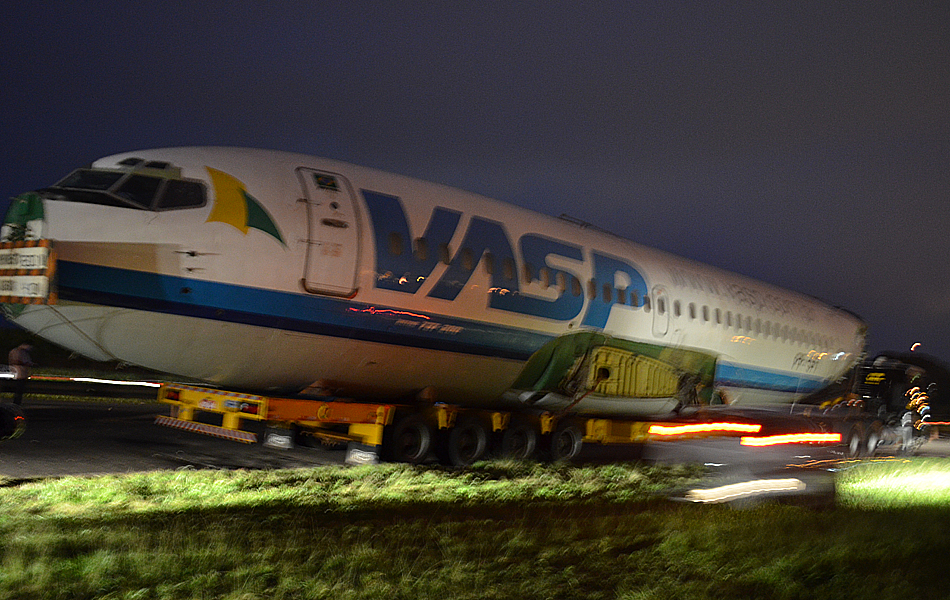 Boeing foi arrematado em fevereiro deste ano em leilão da Vasp