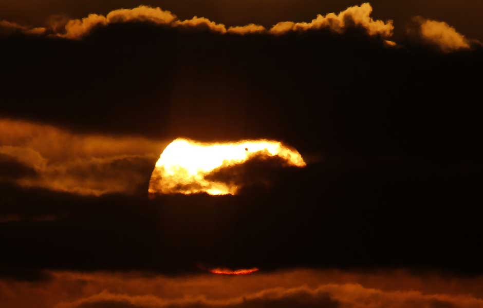 Vênus passa entre a Terra e o Sol: Kolobrzeg, na Polônia.