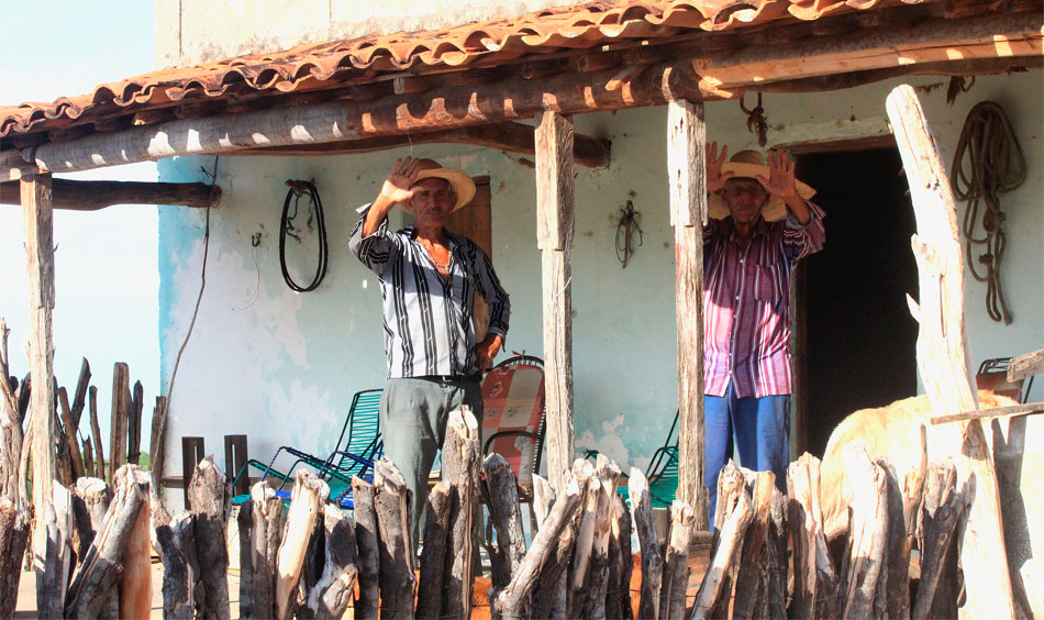 Agricultores de Paraú, no Oeste potiguar