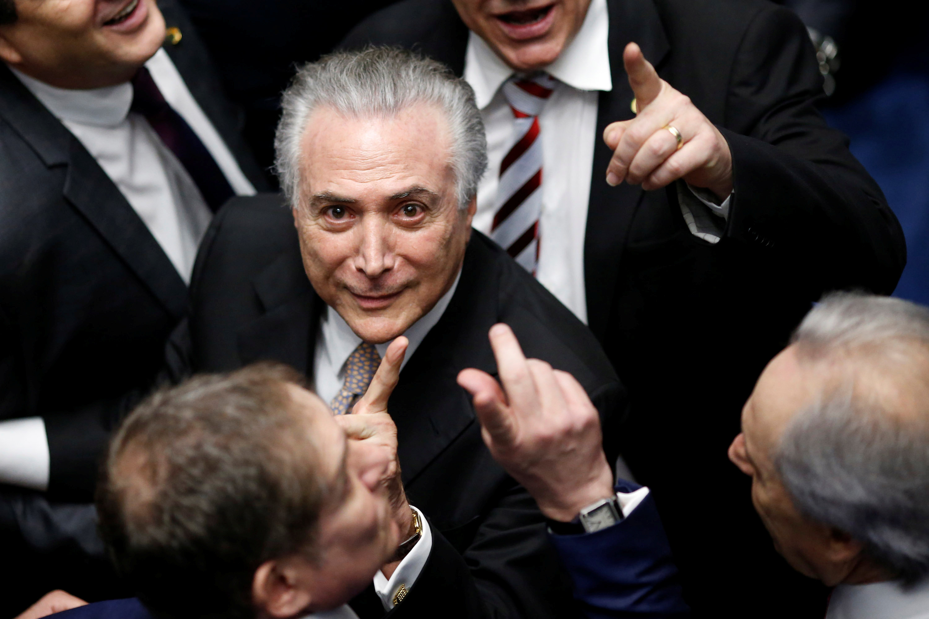 31/08 - Michel Temer é empossado presidente da República em cerimônia realizada noCongresso Nacional, em Brasília, nesta quarta-feira, 31, após a cassação de Dilma Rousseff   com a aprovação de 61 senadores. 