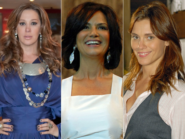 Inspire-se nos cabelos de Claudia Raia, Luiza Brunet e Carolina Dieckmann