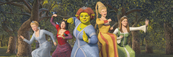 Shrek Terceiro princesas