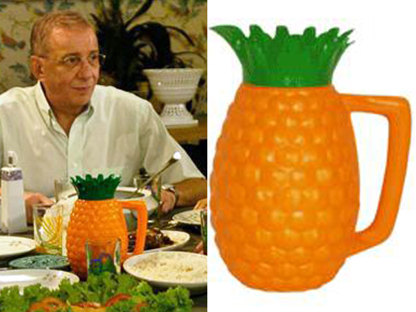 A jara em formato de abacaxi da família Silva fez sucesso em 2010