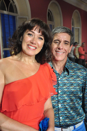 Lilia Cabral e Giulio Lopes (Foto: TV Globo/Estevam Avellar)