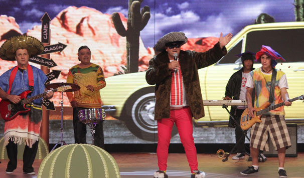 Marcio Moraes deve dublar e dançar a música ‘Pelados em Santos’, do grupo Mamonas Assassinas, para garantir a reforma de seu carro (Foto: Blenda Gomes)