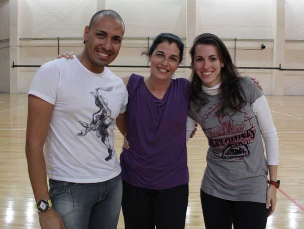 Júnior Scapin, Janice Botelho e Fernanda Paredes (Foto: Christina Fuscaldo)