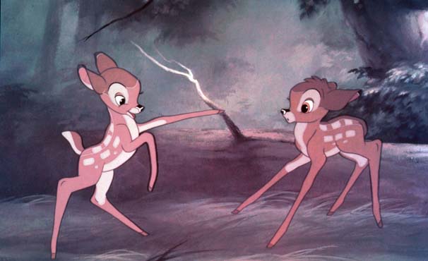 Bambi e a prima descobrem o amor (Foto: Divulgação / Disney)