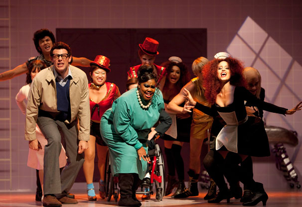 Glee - Clube Glee faz montagem de famoso musical e provoca polêmica no colégio McKinley (Foto: Divulgação)