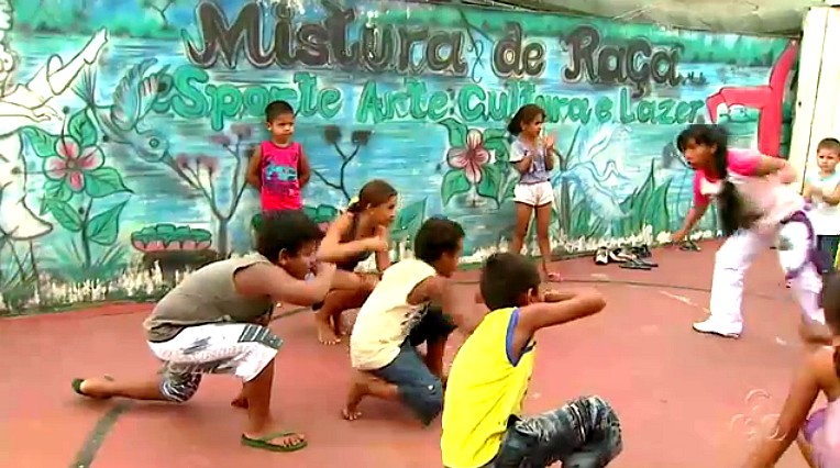 Projeto Mistura de Ritmos, em Manaus. (Foto: Amazônia TV)