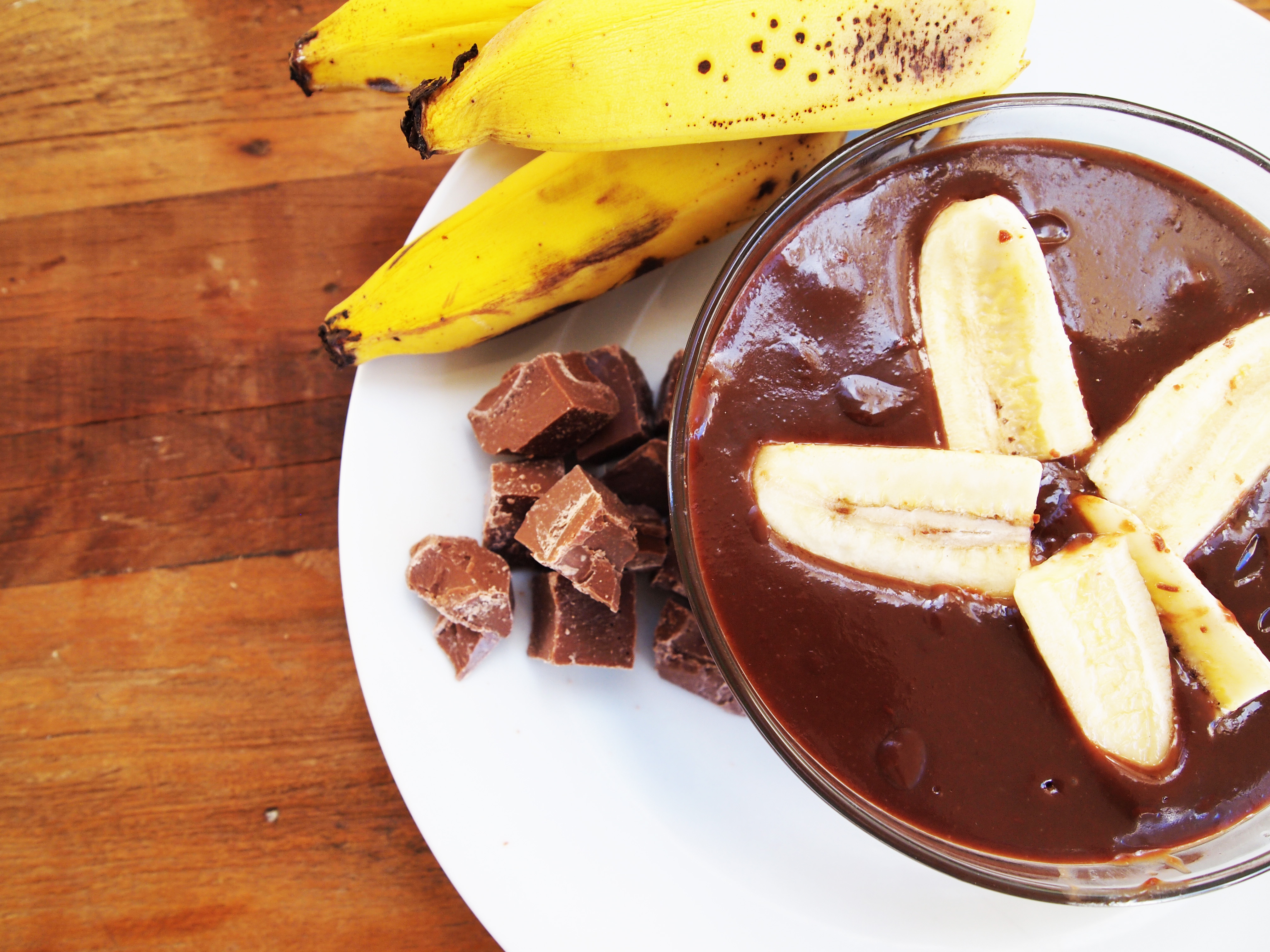 Chocolate com Banana | Doces e sobremesas &amp;gt; Receitas com Banana ...