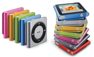 iPod Shuffle deve ganhar ainda mais cores (Foto: Divulgação) (Foto: iPod Shuffle deve ganhar ainda mais cores (Foto: Divulgação))