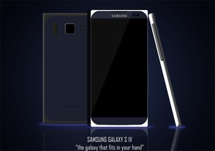 Design conceitual do Samsung Galaxy S4 (Foto: Reprodução)