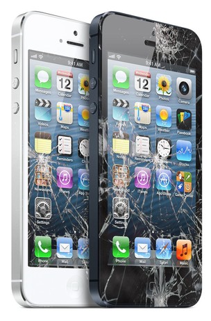 iPhones quebrados são comuns em todo o mundo (Foto: Reprodução/iRepair)