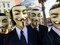 Grupo Anonymous em protesto contra a Igreja de Cientologia, em Hollywood (Foto: Divulgação)