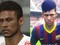 Neymar in their versions of PES 2014 (left) and Fifa 14 (right) (Photo: Playback / TechTudo)