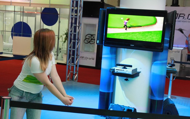 Golf Kinect (Foto: Allan Melo/TechTudo)