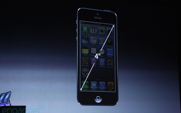 Tela de 4 polegadas confirmada no iPhone 5 (Foto: Reprodução/Engadget)
