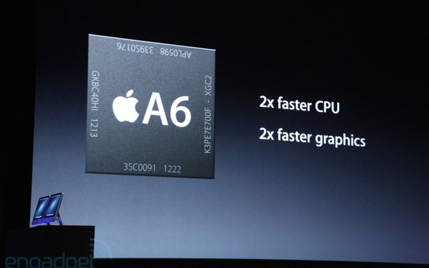 Novo processador A6 quad-core  (Foto: Reprodução/Engadget)