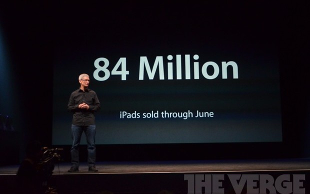 84 milhões de iPads vendidos em junho deste ano (Foto: Reprodução / The Verge)