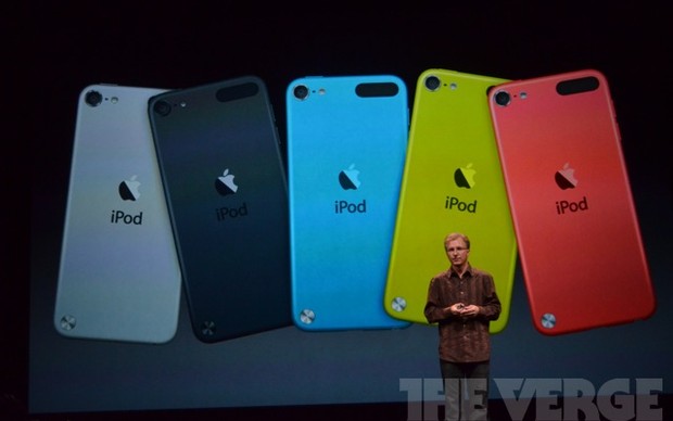 iPod Touch virá em 5 cores  (Foto: Reprodução / The Verge)