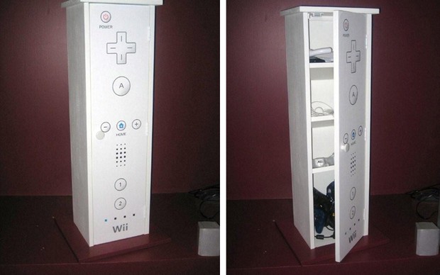 Armário Wii Cabinet (Foto: Gizmodo)