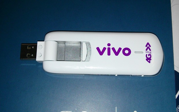 Casa 4G é a internet da Vivo direto no computador via modem (Foto: Rodrigo Bastos/TechTudo)