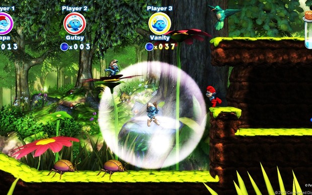 The Smurfs 2 terá estilo parecido com Rayman (Foto: gamerhub.tv)