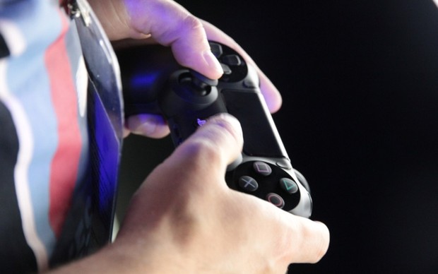 DualShock 4 o josytick do PS4 (Foto: Léo Torres / TechTudo)